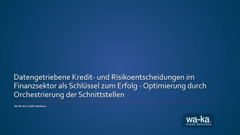 datengetriebene Risikoentscheidungen