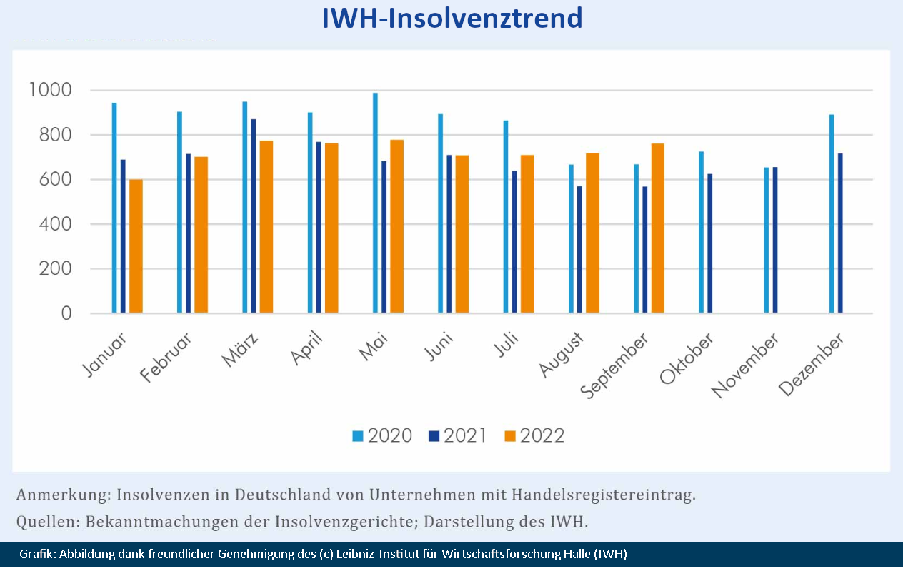 Insolvenzen 2022 Kreditlimite erhöhen