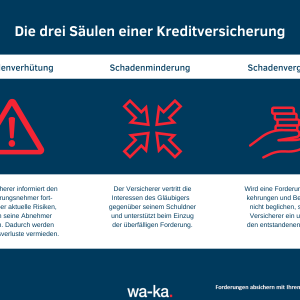 Begriff Kreditversicherung Säulen einer Warenkreditversicherung